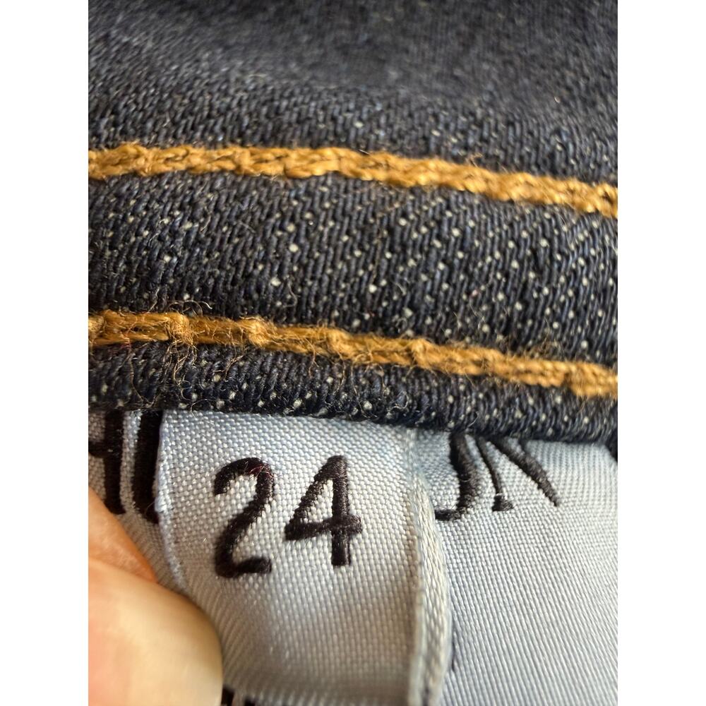 Hudson Jeans Women Dark Wash Bootcut Flap Pocket Stretch Denim Y2K - Picture 10 of 10
